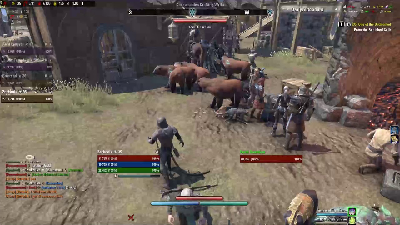 Leveling Nightblade in Elder Scrolls Online Morrowind - Auridon - NO COMMENTARY