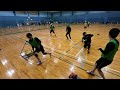 2025/7/10 練習② チュックボール tchoukball