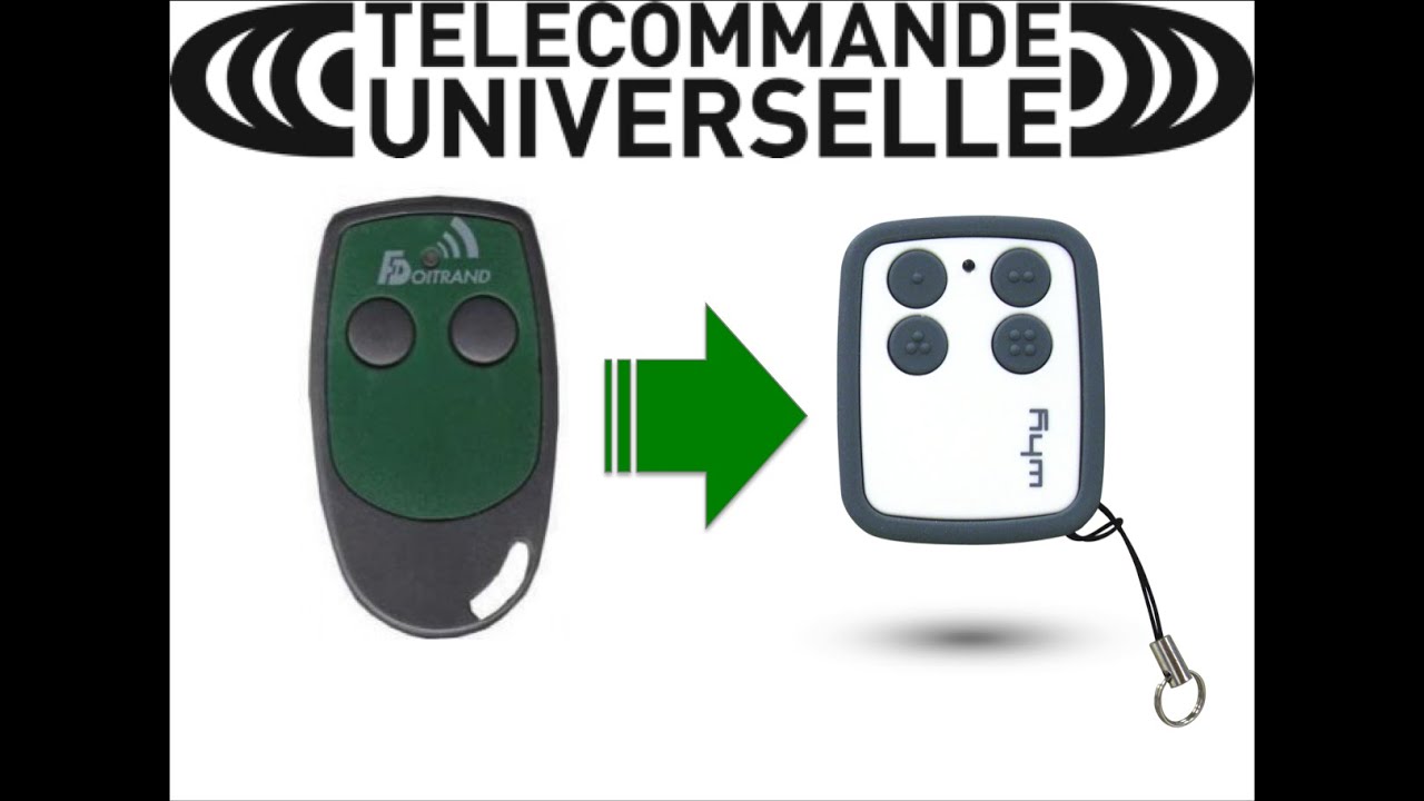 Télécommande universelle Thomson Noé pour portail