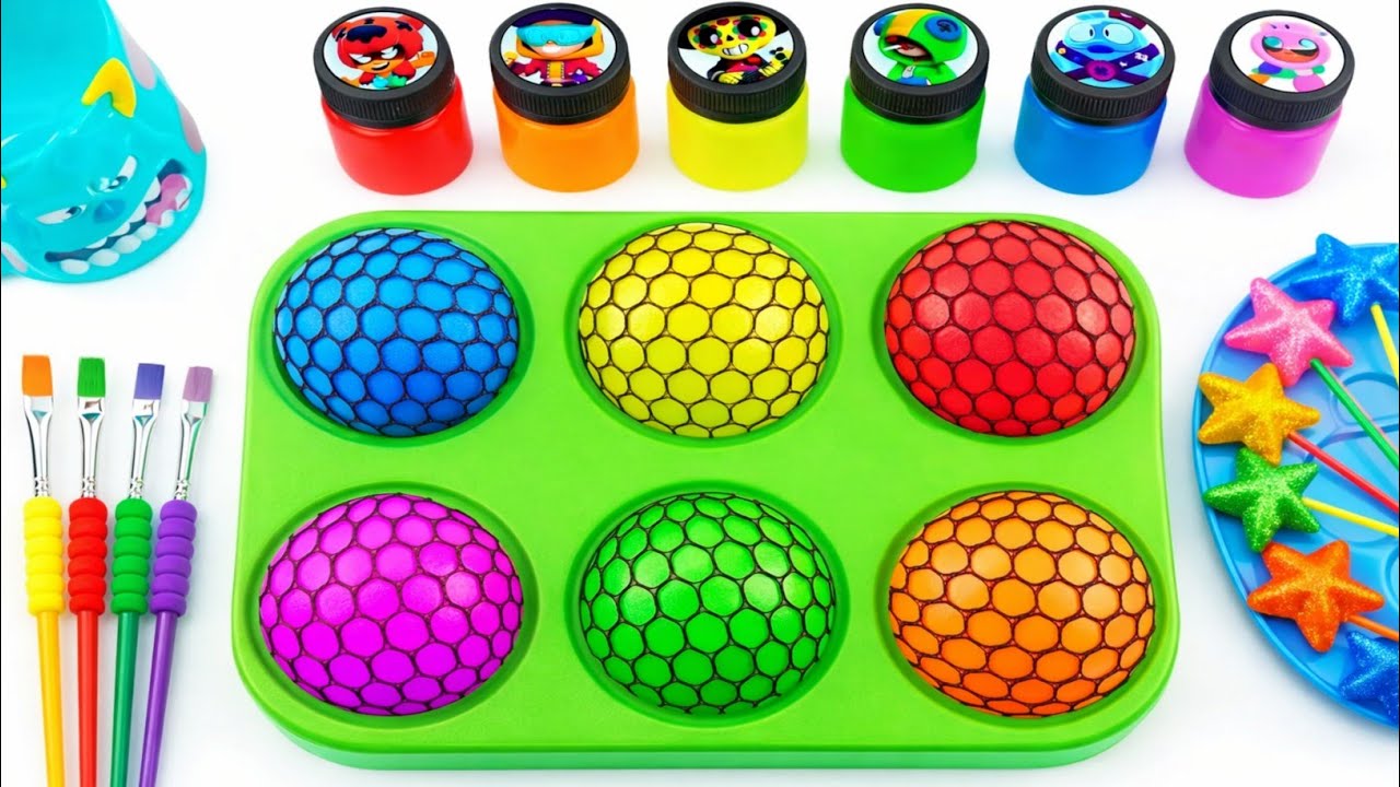 Satisfying Video l Making DIY Funny Lava Slime Balls FORM Sprunki Mixing Candy Lollipops ASMR 