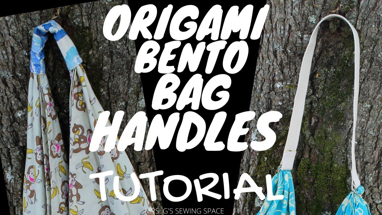 Origami Bento Bag, TUTORIAL