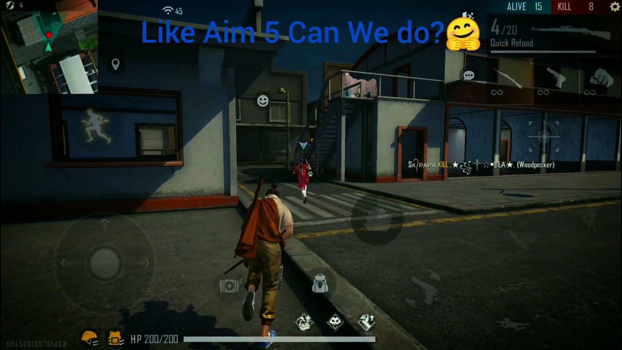 Freefire Short 2x Kar98 is AimBot🤯