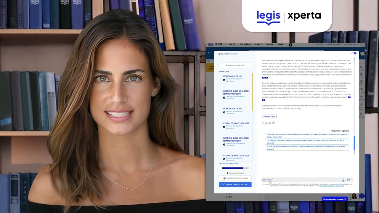 SilvIA Xperta Premium: la inteligencia artificial legal de Legis