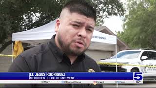 Mercedes police investigate elderly couple found dead inside garage
