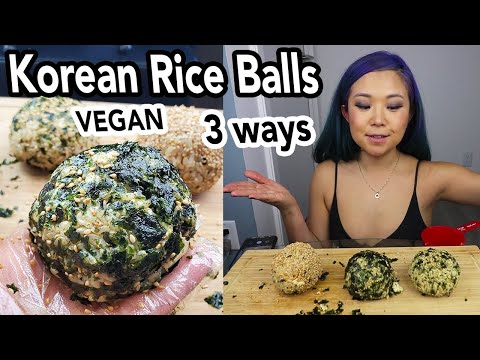 korean-rice-balls-"fist-rice"-recipe!-vegan-주먹밥-//-cook-with-me