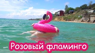 VLOG Покупки в Ашане и Эпицентре. Плаваем на розовом фламинго