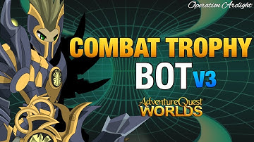 =AQW= COMBAT TROPHY BOT v3 WORKING FOR GRIMOIRE 3.8 | AQW BOTS