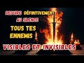 Saint michel archange  combat spirituel reduire au silence tous mes ennemis invisibles et visibl