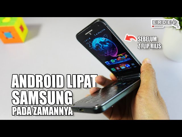TERNYATA HP ANDROID LIPAT DARI SAMSUNG DULU KAYA GINI SEBELUM ADA Z FLIP! - Samsung Galaxy Folder class=
