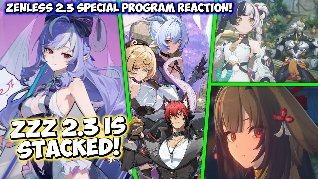 NEW ZZZ CHARCTERS & VIVIAN SKIN??? | Reacting To Zenless Zone Zero 2.3 ...