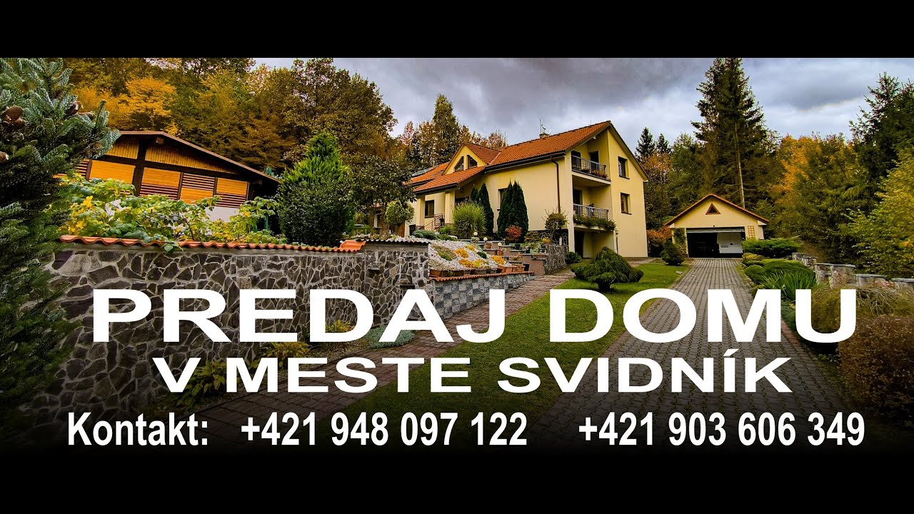 PREDAJ  DOMU V MESTE SVIDNÍK , Kontakt: +421 948 097 122,  +421 903 606 349