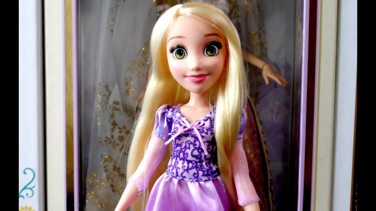 Hasbro Disney Princess Royal Shimmer Rapunzel Doll with Blue Hair - wide 9