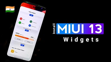 Install MIUI 13 Widgets | Install MIUI 13 System Apps | Dot SM