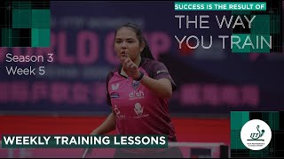 Weekly Training Lessons - Alive and Flicking | High Performance & Development