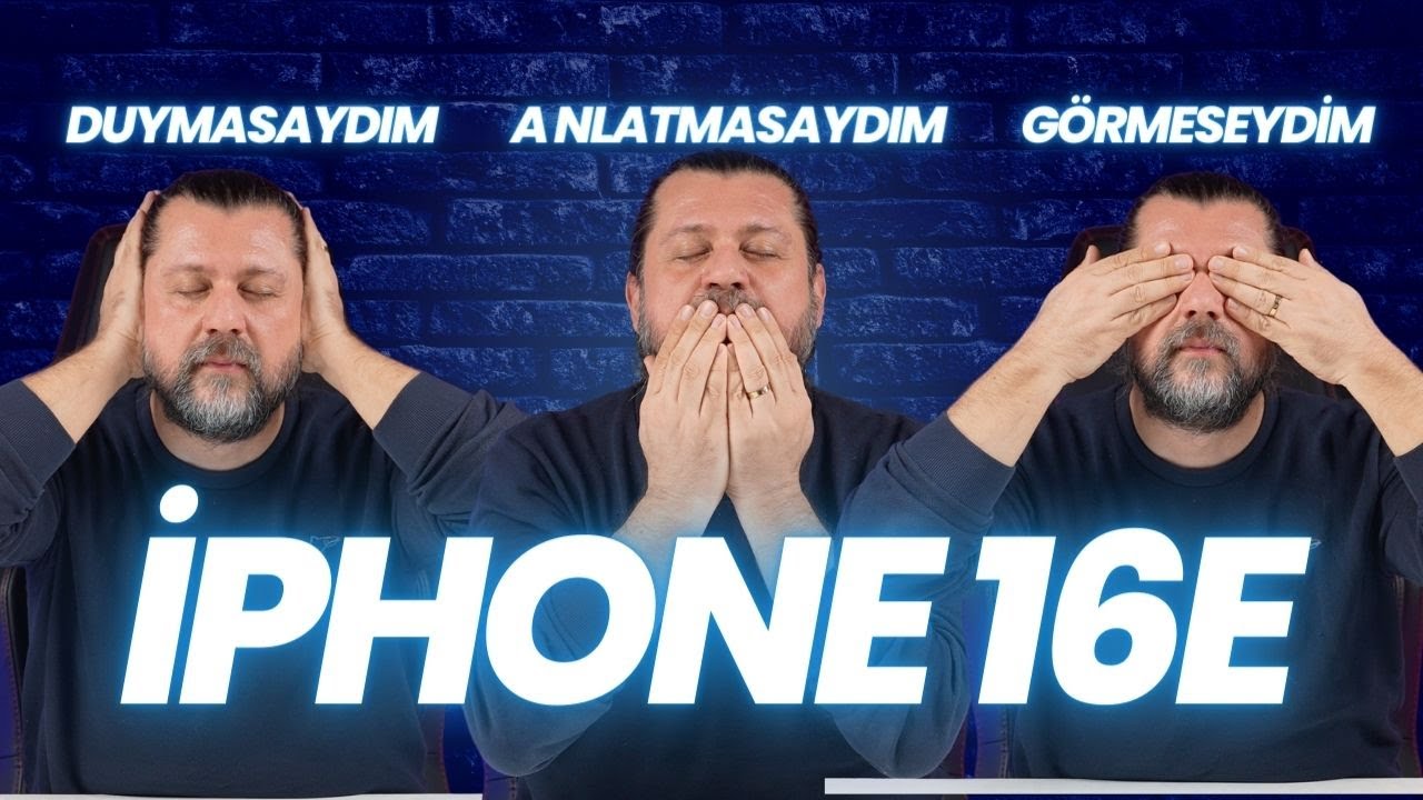 iPhone 16E Saçmalığı! Hay Yapacağınız İşiin Ben