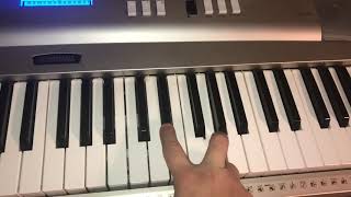 Video thumbnail of "Imposible Olvidarte - K-Paz de la Sierra (Melodia Tutorial en Teclado)"