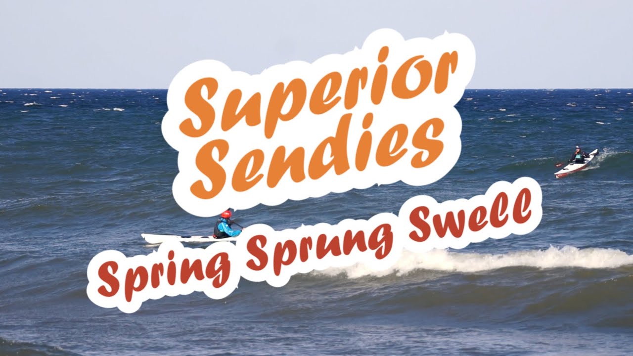Spring Sprung Swell | Superior Sendies | Ep 6 | Sea Kayak Surfing, Lake Superior
