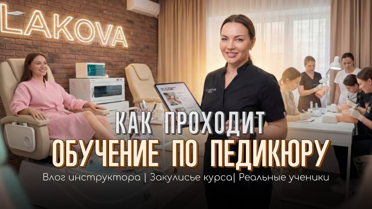 ВЛОГ ИНСТРУКТОРА: КАК ПРОХОДИТ КУРС ПЕДИКЮРА В МОЕЙ ШКОЛЕ 👣 Две техники и живая атмосфера