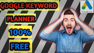 Google Keyword Planner Free Create Google Ads Account Free