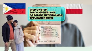 كيفية ملء نموذج طلب التأشيرة الوطنية البولندية خطوة بخطوة screenshot 5