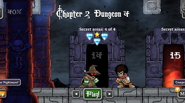 Magic Rampage Chapter 2 Dungeon 4 level 14
