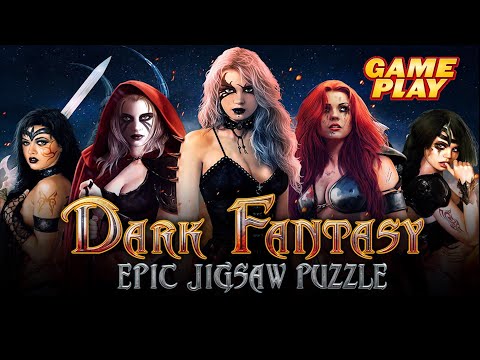 Dark Fantasy: Epic Jigsaw Puzzle ★ Gameplay ★ PC Steam game 2020 ★ Ultra HD 1080p60FPS