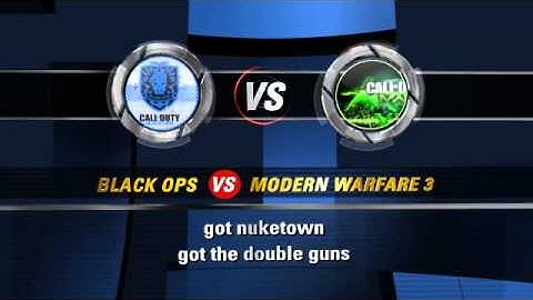 black ops vs mw3 uploaded from FliXpress.com