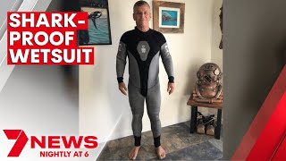 The sharkproof wetsuit about to hit the market in Queensland | 7NEWS