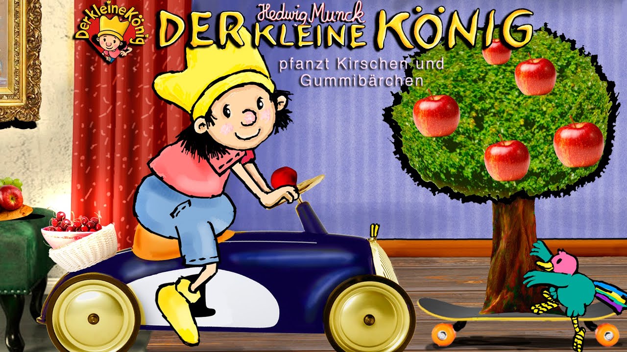 Der kleine König pflanzt Kirschen und Gummibärchen - Sandmännchen