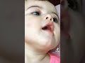 Cute baby saying papa