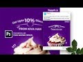 Facebook Ad - Food Banner Design in Adobe Photoshop CC