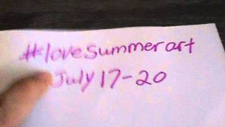 #LoveSummerArt intro video