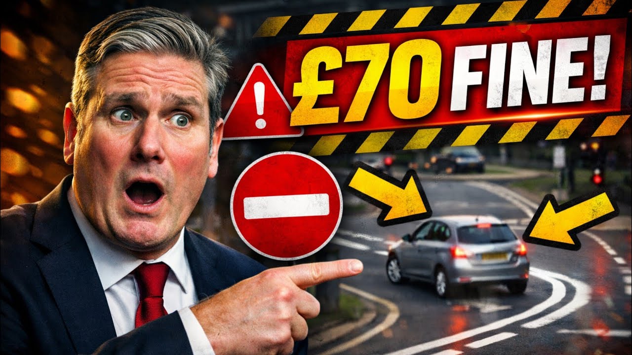 4 распространенных нарушения правил дорожного движения теперь ЗАПРЕЩЕНЫ – штрафы в размере 70 фун...
