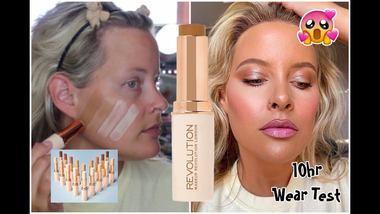 Makeup Revolution Fast Base Stick Foundation | Brittany Elizabeth