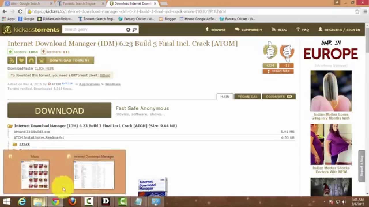 IDM Downloading Tutorial 2015 Latest!
