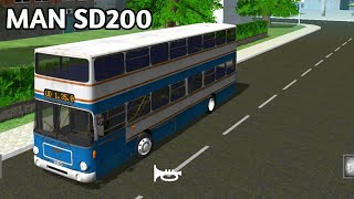 Public Transport Simulator v1.35 - New Bus MAN SD200 Double-Decker Bus Android iOS Gameplay screenshot 1