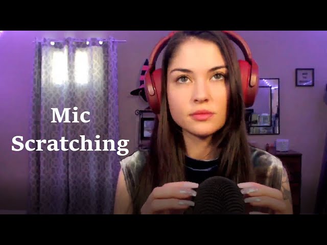 ASMR [Mic Scratching] | Inaudible Whispers