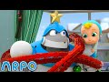 Get Off The CHRISTMAS TREE Baby Daniel | 2 HOURS OF ARPO CHRISTMAS! | Funny Robot Cartoons for Kids!