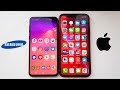 SAMSUNG GALAXY S10E vs IPHONE XR - ЧЕСТНОЕ СРАВНЕНИЕ!