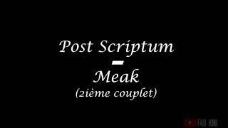 Post Scriptum - Meak
