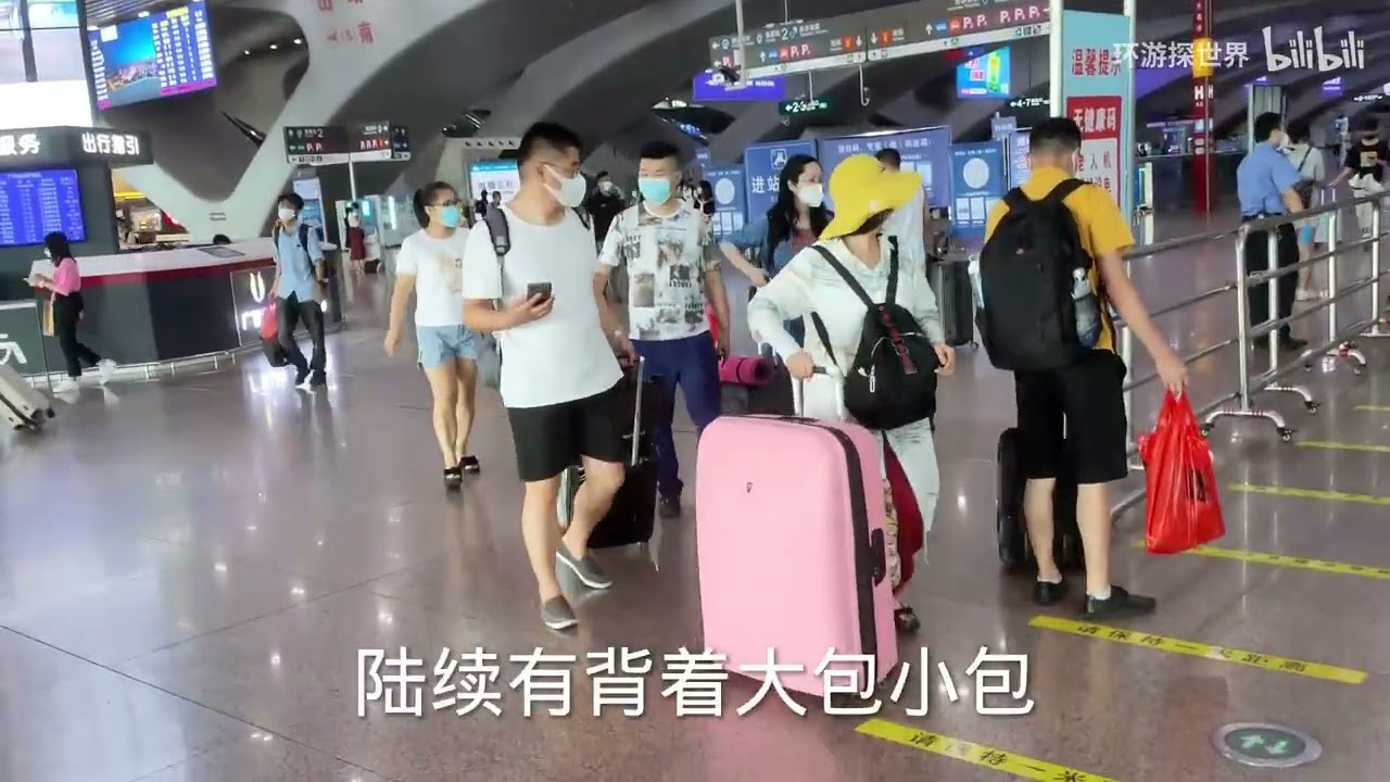 廣州南站「就地過節」下的孤獨：繁華樞紐罕見空蕩得令人唏噓