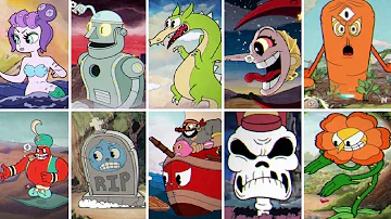 ¿Cuántos jefes hay en Cuphead?