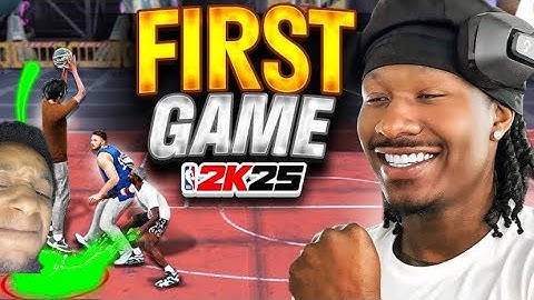 Duke Dennis Finally Plays His FIRST PARK GAME Of NBA 2K25... (Reaction)