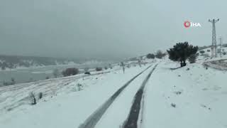 Yozgat’ın Yüksek Kesimlerinde Karla Mücadele Sürüyor