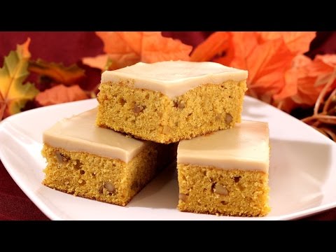 Pumpkin Bars with Maple Icing Recipe