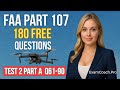 FAA Part 107 Drone Practice Test – 2 Part A Q61-90 | Exam Coach Pro #DronePilot #FAATest