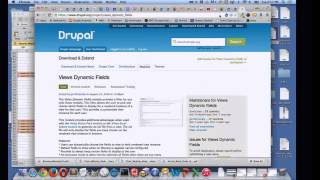 Three Views modules to improve display for content with many fields and many records