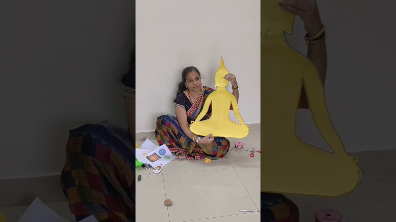 International yoga day special craft ideas with paper 