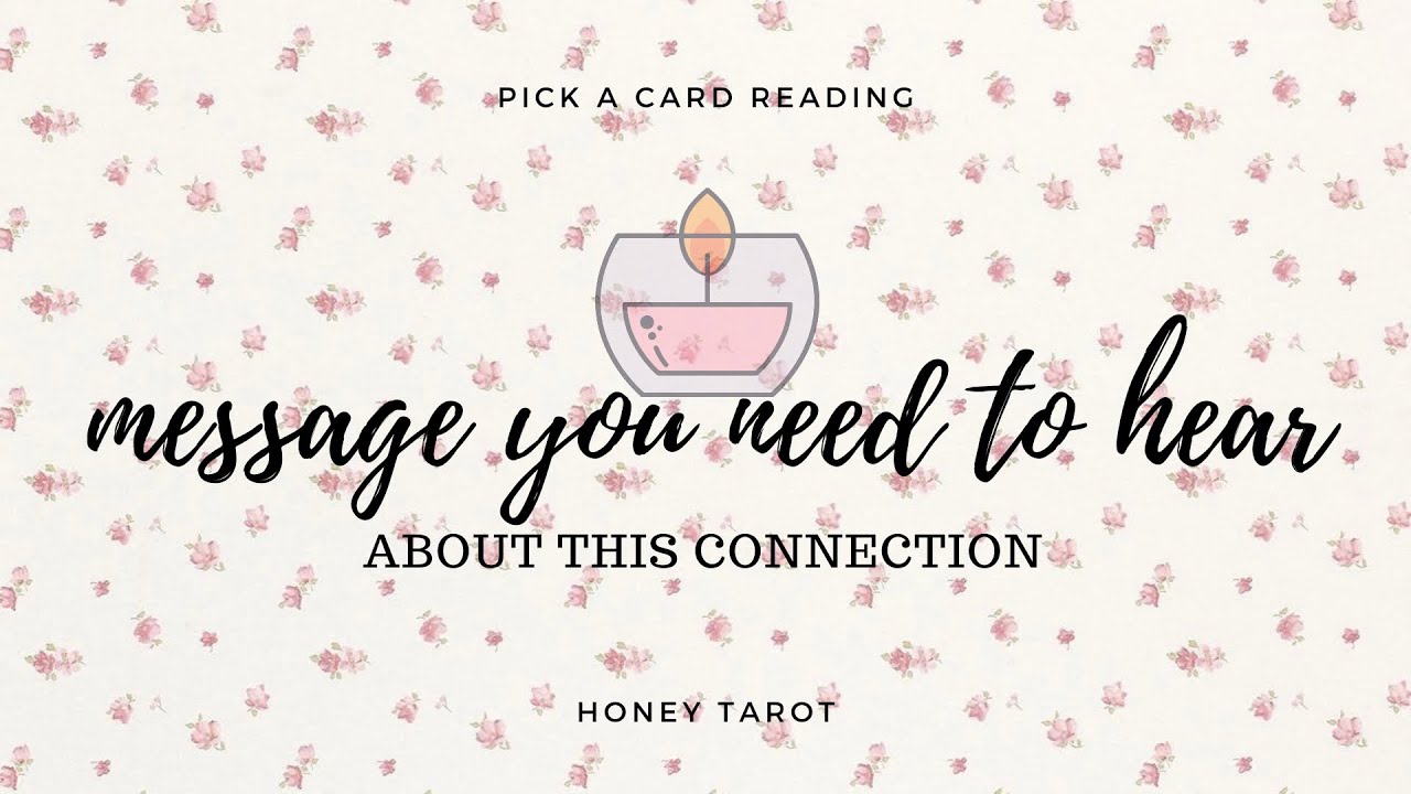 🍑 Thông Điệp Bạn Cần Biết Về Liên Kết Này 🙅‍♀️💡💎 ~ Chọn 1 tụ bài🔮 | Honey Tarot