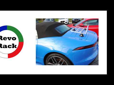 Jaguar F Type Cabriolet Luggage Rack Walkround - Revo-Rack PA